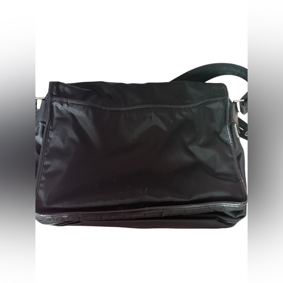 Laptop work bag with adjustable strap unbranded fashion bag black 19” x 12.5” - Picture 4 of 16